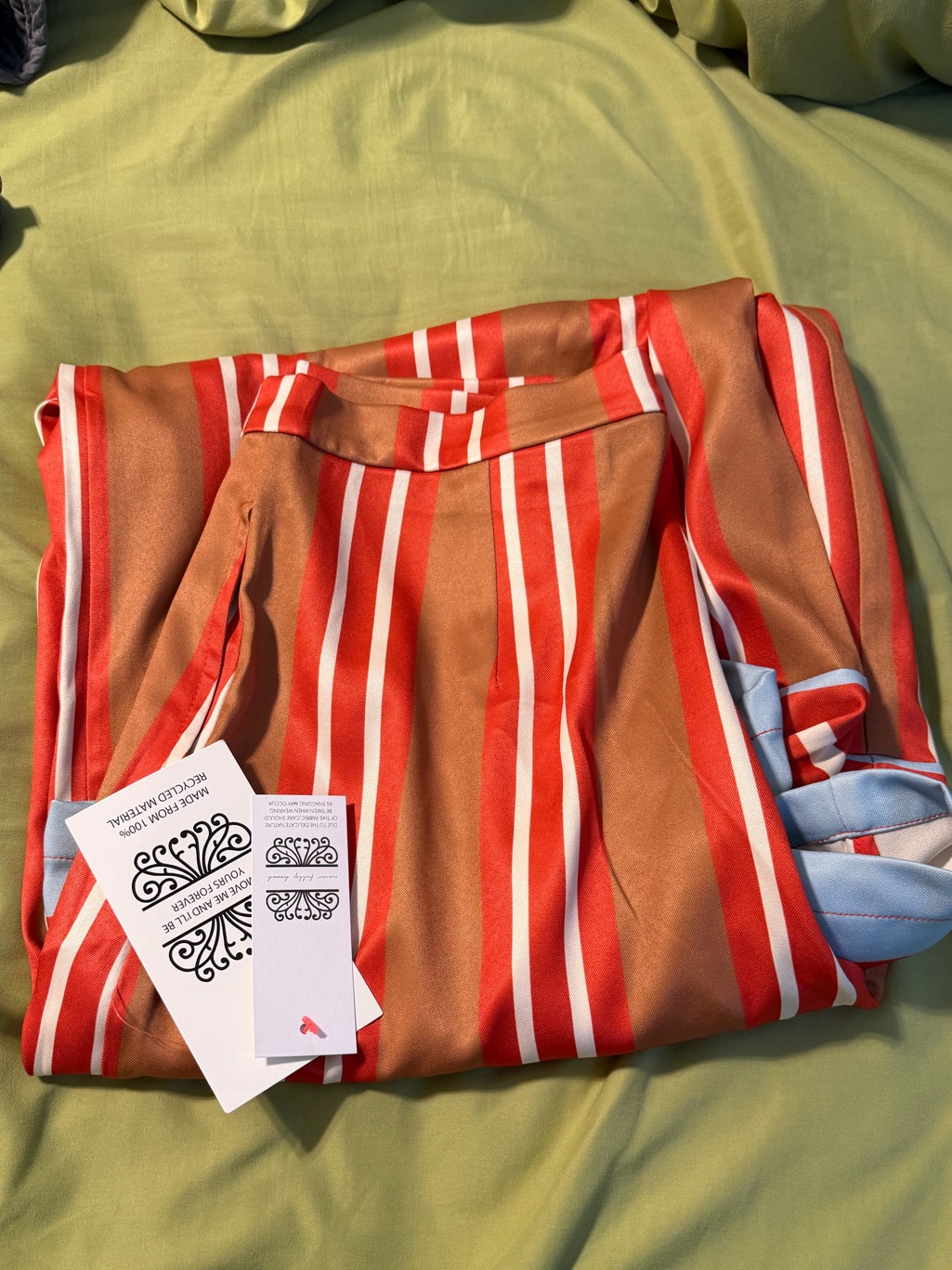 Never Fully Dressed Multi Stripe Marnie Trousers — image 5 of 8